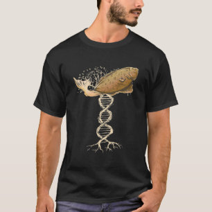 Saltfish Saltwater Fish Fishermen Flatfish Halibut T-Shirt