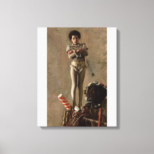 Saltimbanco Antonio Mancini Canvas Print (Front)