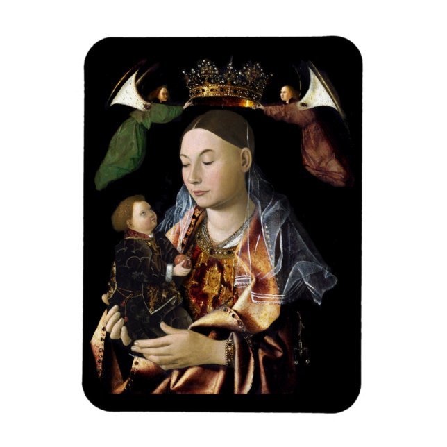 Salting Madonna and Christ Child Magnet (Vertical)