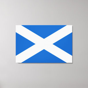 Saltire ~ Flag of Scotland Canvas Print