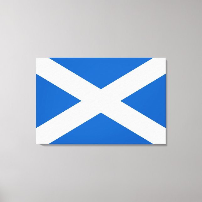 Saltire ~ Flag of Scotland Canvas Print (Front)