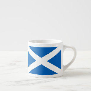 Saltire ~ Flag of Scotland Espresso Cup