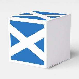 Saltire ~ Flag of Scotland Favour Box