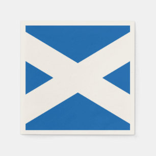 Saltire ~ Flag of Scotland Napkin