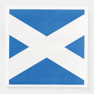 Saltire ~ Flag of Scotland Napkin