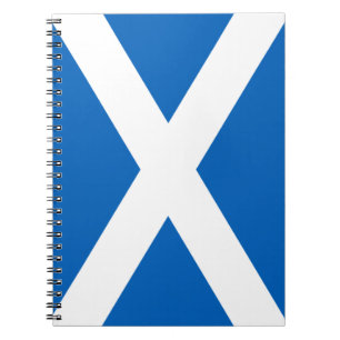 Saltire ~ Flag of Scotland Notebook