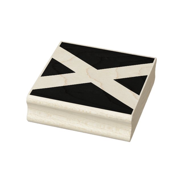 Saltire ~ Flag of Scotland Rubber Stamp (Stamp)
