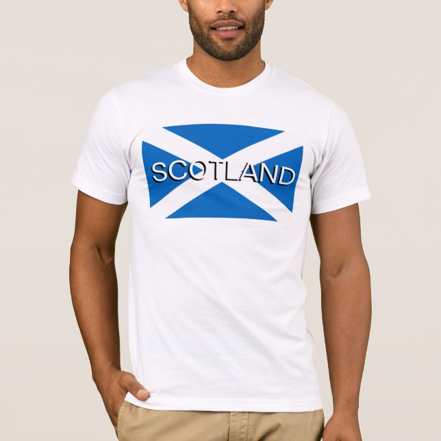 Saltire T-Shirt (Scotland) (Front)