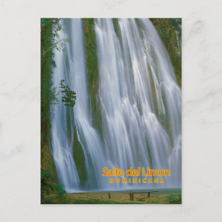 Salto del Limon Dominicana Postcard