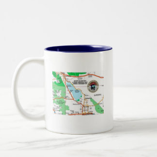 SALTON SEA 660 X-TREME MOTOR-SCOOTER ENDURANCE Two-Tone COFFEE MUG