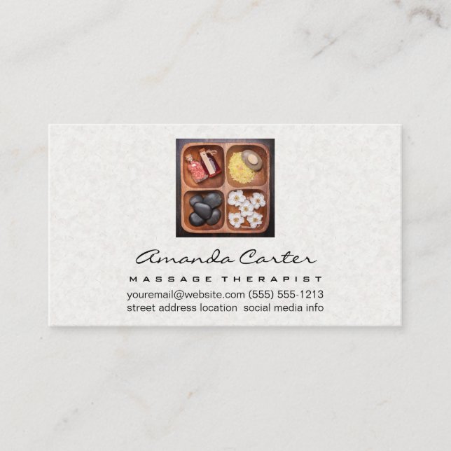 Salts and Oils Business Card (Front)
