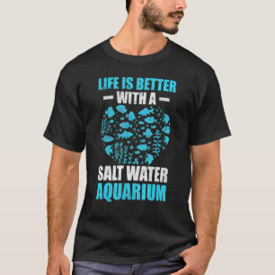 Saltwater Aquarium Fishkeeping T-Shirt