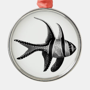 saltwater fish christmas ornaments