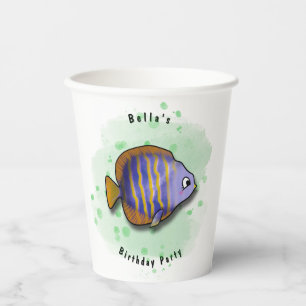 saltwater fish Party Paper Cups