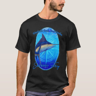 Saltwater Fishing Wrightsville Beach NC Offshore F T-Shirt