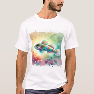 Saltwater Goby 300924AREF147 - Watercolor T-Shirt