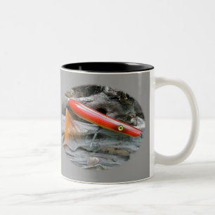 Saltwater Lure Popper Firebird Coordinating Items Two-Tone Coffee Mug