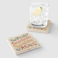 Saltwater Seashells Sunshine Summer Beach Vacation