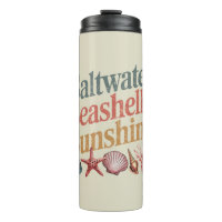 Saltwater Seashells Sunshine Summer Beach Vacation