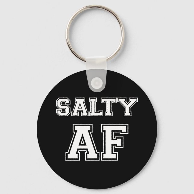 SALTY AF KEY RING (Front)
