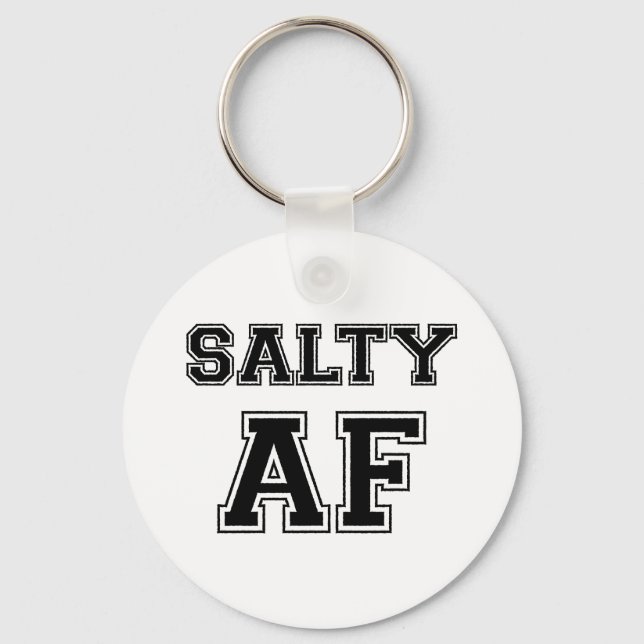 SALTY AF KEY RING (Front)