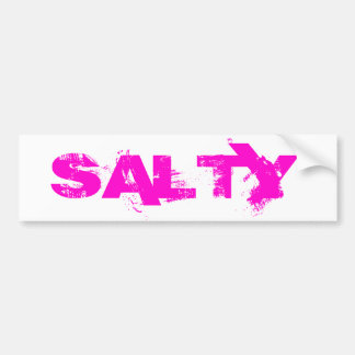 SALTY BUMPER STICKER