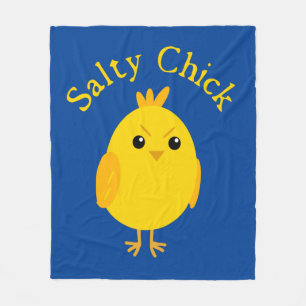 Salty Chick Fleece Blanket