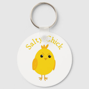 Salty Chick  Key Ring