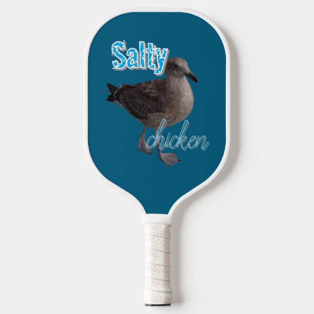 Salty Chicken Pickleball Paddle (Front)