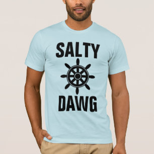 SALTY DAWG MEN's NAUTICAL T-SHIRTS