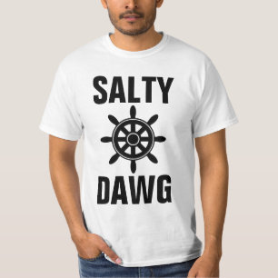 SALTY DAWG MEN's NAUTICAL T-SHIRTS