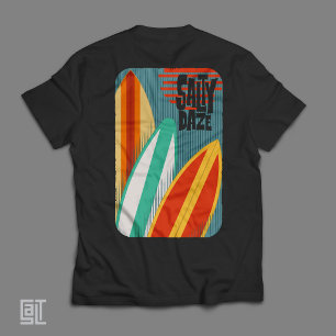 Salty Daze Surfing T-Shirt
