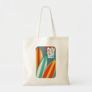 Salty Daze Surfing Tote Bag