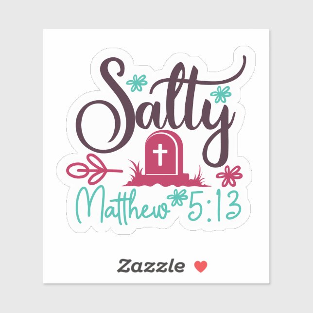 Salty & Dead: Graphic With Tombstone (Sheet)