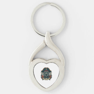 Salty Dog Pitbull Key Ring