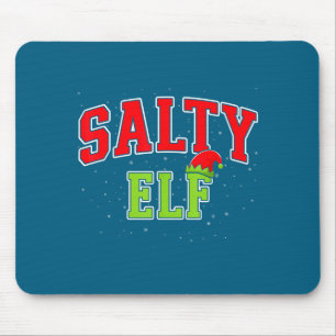 Salty Elf Christmas Family Matching Group Xmas  Mouse Mat