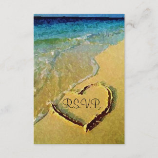 Salty Heart Wedding RSVP