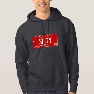 Salty Life 1969 | Retro Florida License Plate Surf Hoodie