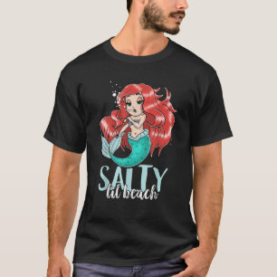 Salty Lil Beach Adult Mermaid Women Gift T Shirt
