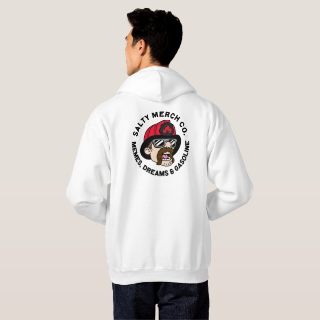 Salty Merch Co. Hoodie  (Back Full)