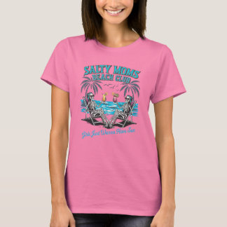 Salty Moms Beach Club T-Shirt