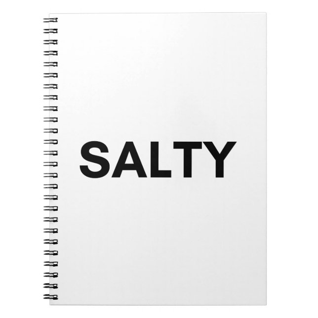 salty notebook (Front)