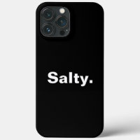 salty one word minimalism design