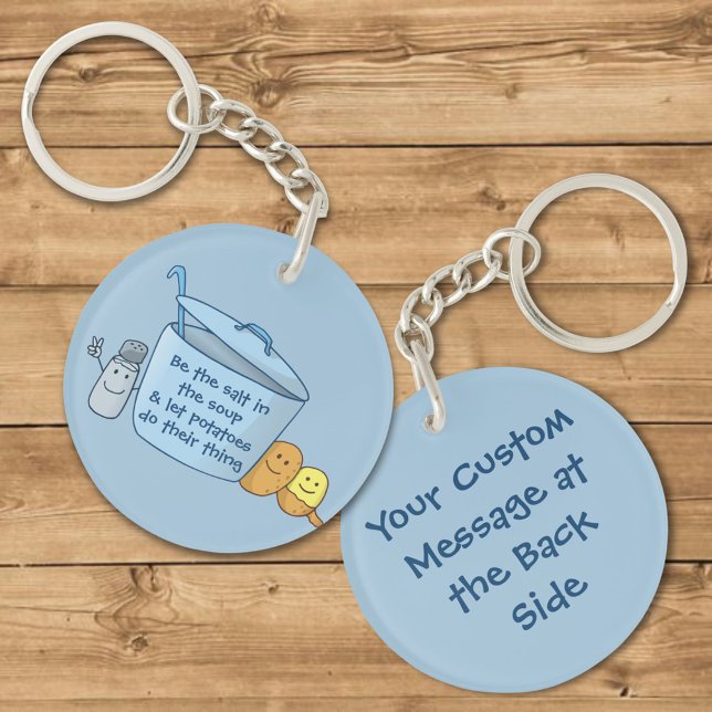 Salty Potato Soup Keychain (Creator Uploaded)