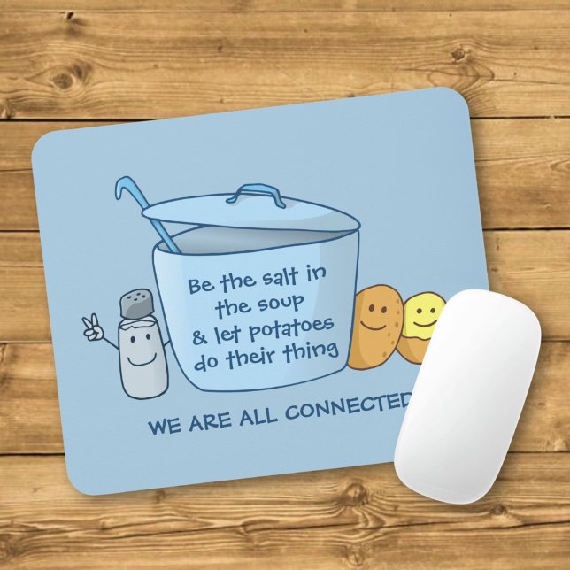 Salty Potato Soup Mouse Mat (Creator Uploaded)