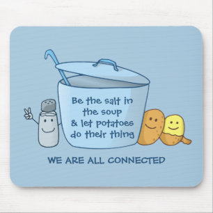 Salty Potato Soup Mouse Mat