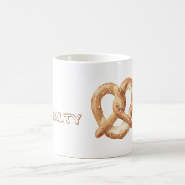 Salty Pretzel Coffee Mug (Center)