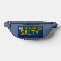 Salty Retro 1969 California License Plate Graphic