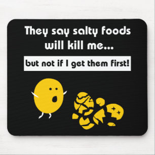 Salty Snacks Mouse Mat
