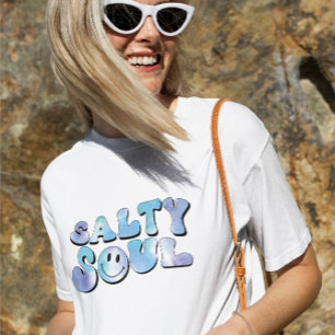 Salty Soul, Beach shirts, Summer Vacation T-Shirt